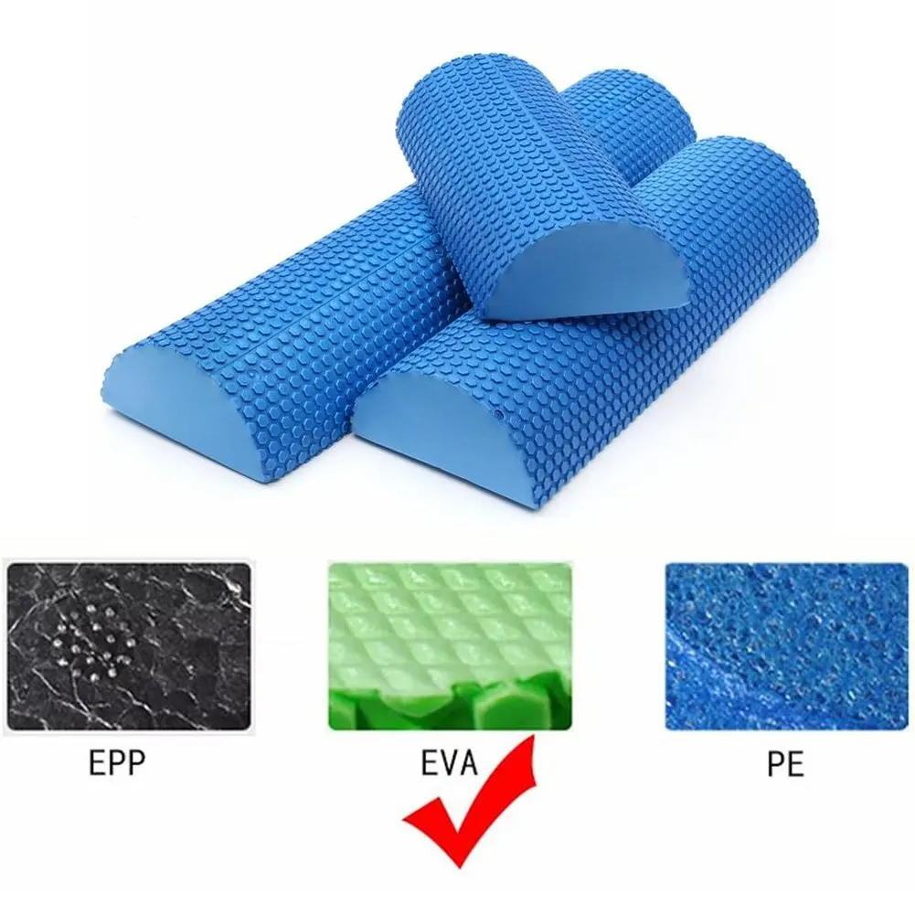 Half Round Yoga Block EVA Foam Roller Balance Pad Yoga Pilates for Muscle Restoration Physical Therapy
Half Round Yoga Block EVA Foam Roller Balance Pad Yoga Pilates for Muscle Restoration Physical Therapy
