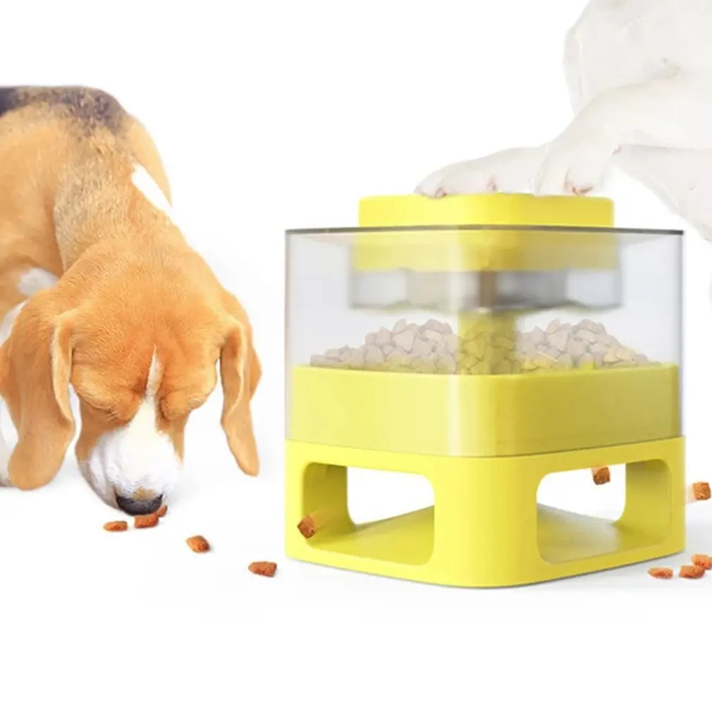 Dog Food Dispenser Interactive Button Trigger Dog Puzzle Treat Dispensing Toys Slow Feeder Fun Feeding for Smart Puppies Bowl
Dog Food Dispenser Interactive Button Trigger Dog Puzzle Treat Dispensing Toys Slow Feeder Fun Feeding for Smart Puppies Bowl