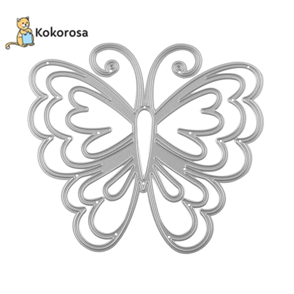 Kokorosa Butterfly Metal Cutting Dies Stencils For DIY Scrapbooking Decoration Embossing Die Cut 2021 New
Kokorosa Butterfly Metal Cutting Dies Stencils For DIY Scrapbooking Decoration Embossing Die Cut 2021 New