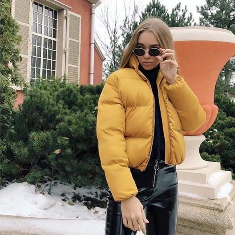 Ins Korean Fashion Winter Down Jacket Female 2021 Hot Style Solid Color Short Bread Coat Stand-up Collar Zipper Women's Parka
Ins Korean Fashion Winter Down Jacket Female 2021 Hot Style Solid Color Short Bread Coat Stand-up Collar Zipper Women's Parka