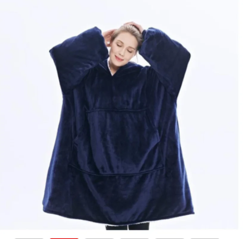 Warm thick TV Hooded Sweater Blanket Unisex Giant Pocket Adult and Children Fleece Weighted Blankets for Beds Travel home
Warm thick TV Hooded Sweater Blanket Unisex Giant Pocket Adult and Children Fleece Weighted Blankets for Beds Travel home
