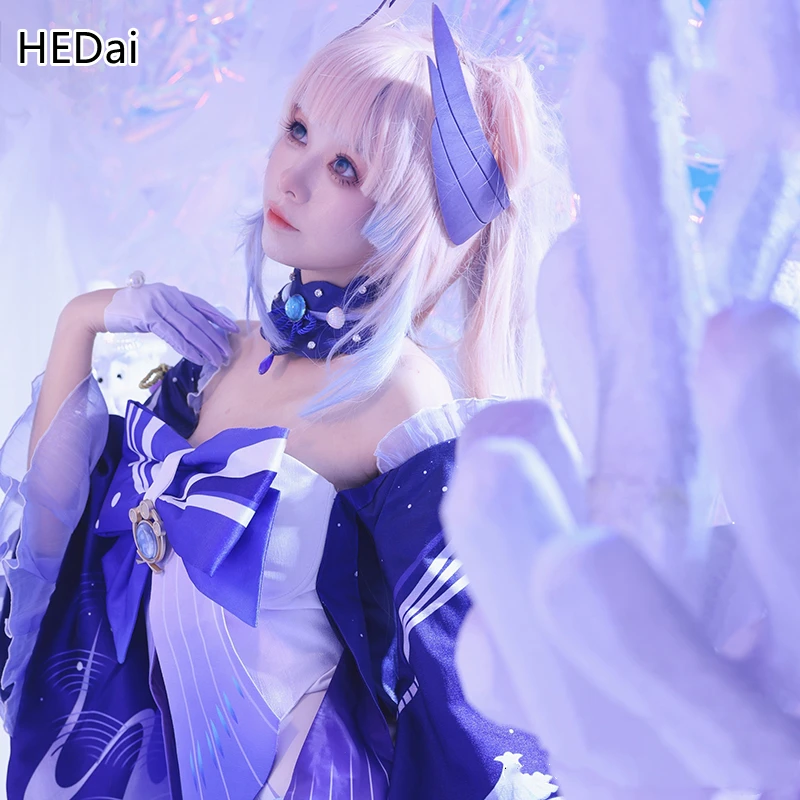 Распродажа игры HEDai Genshin Impact Sangonomiya Kokomi женский костюм для косплея Dress
Распродажа игры HEDai Genshin Impact Sangonomiya Kokomi женский костюм для косплея Dress