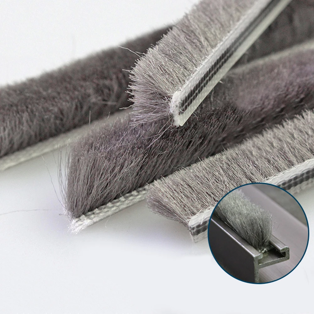 10 Meters Draught Excluder Brush Window Pile Seal Strip Door Weatherstrip Sound Insulation Sealing Tape Window Door Accessories
10 Meters Draught Excluder Brush Window Pile Seal Strip Door Weatherstrip Sound Insulation Sealing Tape Window Door Accessories