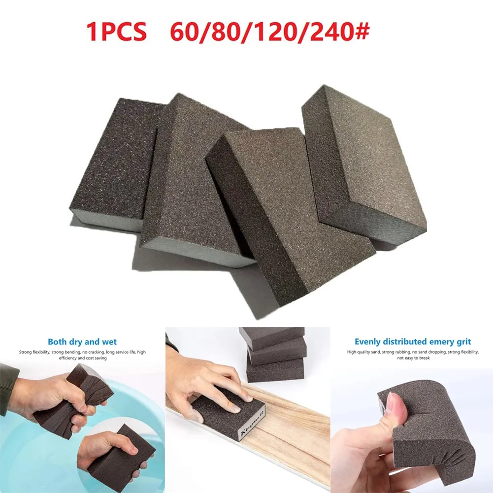Grit 60/80/120/210 Wall Grinding Sponge Sand Block Sandpaper Craft Model Paint Polished Sand Brick Kitchen Cleaner
Grit 60/80/120/210 Wall Grinding Sponge Sand Block Sandpaper Craft Model Paint Polished Sand Brick Kitchen Cleaner