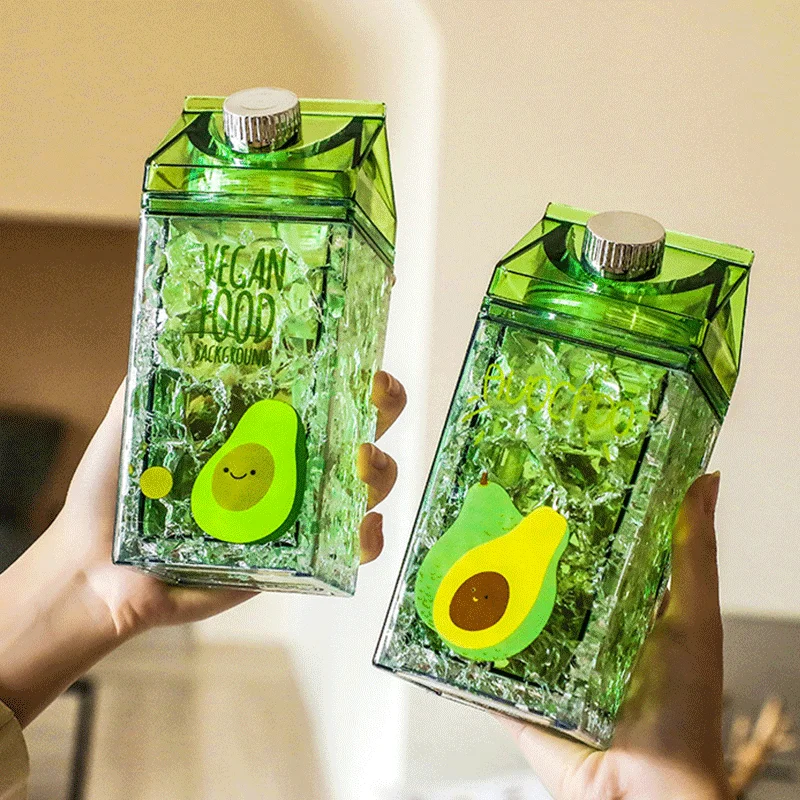 430ML Summer Crushed Ice Cup Avocado Cartoon Sand Ice Water Bottles With Straw Double Thickening Refrigeration Keep Cold Cup
430ML Summer Crushed Ice Cup Avocado Cartoon Sand Ice Water Bottles With Straw Double Thickening Refrigeration Keep Cold Cup