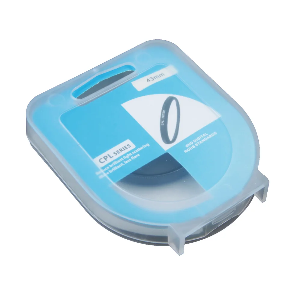 eTone New Ultra Slim 43mm CPL Filter For Camera Lens Protection Eliminate
eTone New Ultra Slim 43mm CPL Filter For Camera Lens Protection Eliminate