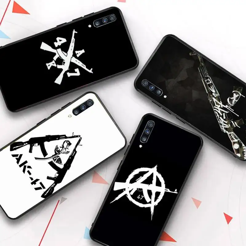 AK47 Gun Phone Case For Samsung Galaxy A50 A30 A71 A40 A60 A50s A30s Note 8 9 S10 Plus S10 S20 DIY Custom Case
AK47 Gun Phone Case For Samsung Galaxy A50 A30 A71 A40 A60 A50s A30s Note 8 9 S10 Plus S10 S20 DIY Custom Case