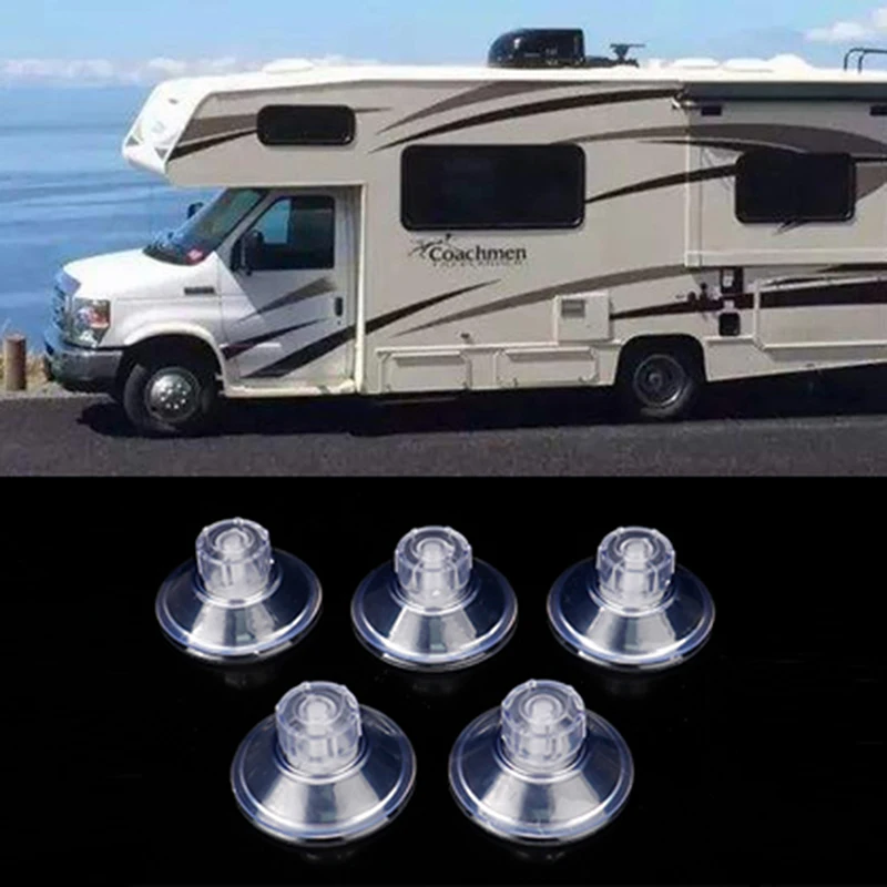 5 Packs High-Grip Awning Suction Cup Fixing Pads Caravan Motorhome Organiser W/Securing Hooks Car Camping Tarpaulin Accessories
5 Packs High-Grip Awning Suction Cup Fixing Pads Caravan Motorhome Organiser W/Securing Hooks Car Camping Tarpaulin Accessories