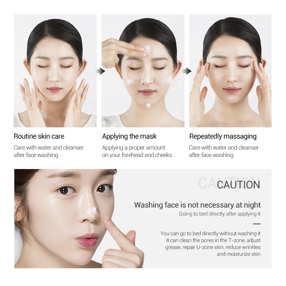 BAIMISS Snail Serum Face Mask Repair Skin Acne Treatment Mask Black Head Remover Skin Care Whitening Facial Mask Face Care 120g
BAIMISS Snail Serum Face Mask Repair Skin Acne Treatment Mask Black Head Remover Skin Care Whitening Facial Mask Face Care 120g