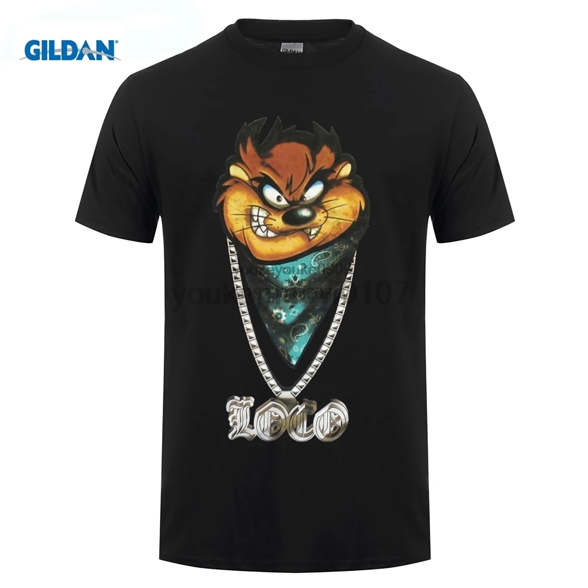 Looney Tunes Taz Loco Urban белая футболка Тасманский Дьявол новая официальная для взрослых