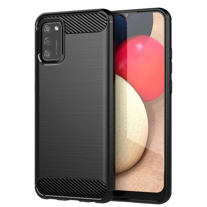 For Samsung Galaxy A02S Case Soft Carbon Fiber Phone Case For Galaxy A02S Shockproof Full Protection Silicone Bumper
For Samsung Galaxy A02S Case Soft Carbon Fiber Phone Case For Galaxy A02S Shockproof Full Protection Silicone Bumper