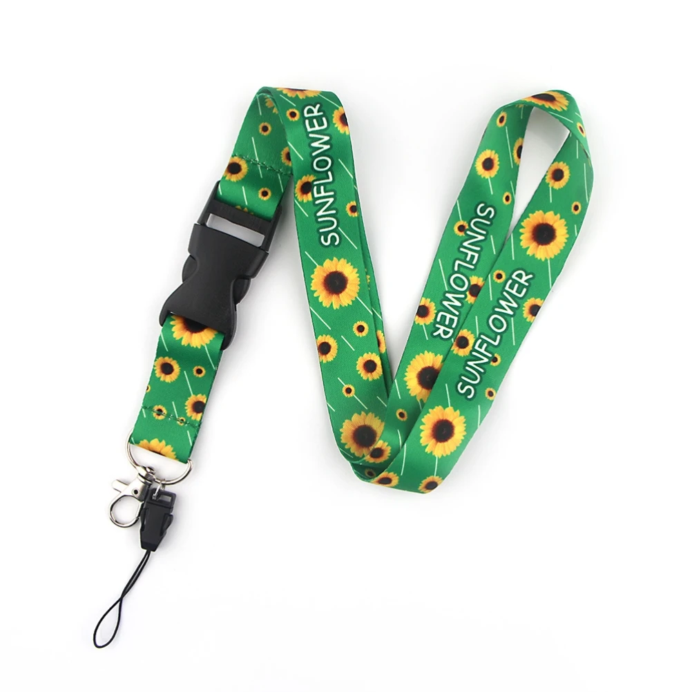 Buckle Lanyard Sunflower Star Patterned Lanyard Neck Strap Keyring for Hanging Keys Phone ID Cards
Buckle Lanyard Sunflower Star Patterned Lanyard Neck Strap Keyring for Hanging Keys Phone ID Cards