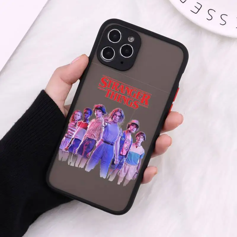 Fashion stranger things TV friend Phone Case Matte Transparent for iPhone 7 8 11 12 s mini pro X XS XR MAX Plus cover funda
Fashion stranger things TV friend Phone Case Matte Transparent for iPhone 7 8 11 12 s mini pro X XS XR MAX Plus cover funda