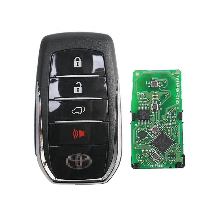 Оригинальный ключ без ключа с 4 кнопками, 433 МГц, чип 8A, умный Автомобильный ключ без лезвия для Toyota Fortuner 2015-2018, Автомобильный ключ 
Оригинальный ключ без ключа с 4 кнопками, 433 МГц, чип 8A, умный Автомобильный ключ без лезвия для Toyota Fortuner 2015-2018, Автомобильный ключ