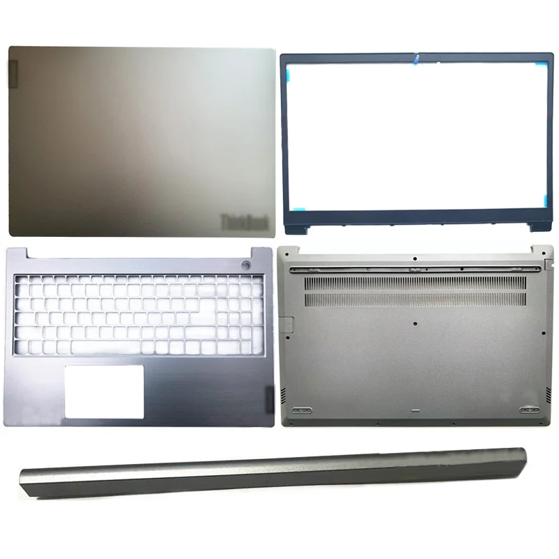 NEW For Lenovo ThinkBook 15 IML IIL LCD Back Cover/Front Bezel/Hinges cover/Palmrest/Bottom Case Computer Case Silver