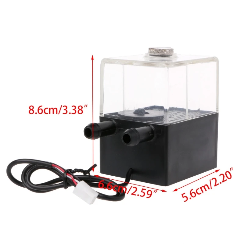 SC-300T DC 12V Ultra-Quiet Water Pump Tank For Computer CPU Liquid Cooling System 
SC-300T DC 12V Ultra-Quiet Water Pump Tank For Computer CPU Liquid Cooling System