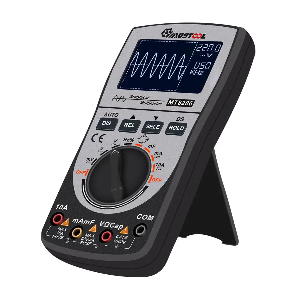 MUSTOOL 2 in 1 Digital Storage Scopemeter Multimeter Handheld LED Scopemeter Oscilloscope Multimeter Without Battery
MUSTOOL 2 in 1 Digital Storage Scopemeter Multimeter Handheld LED Scopemeter Oscilloscope Multimeter Without Battery