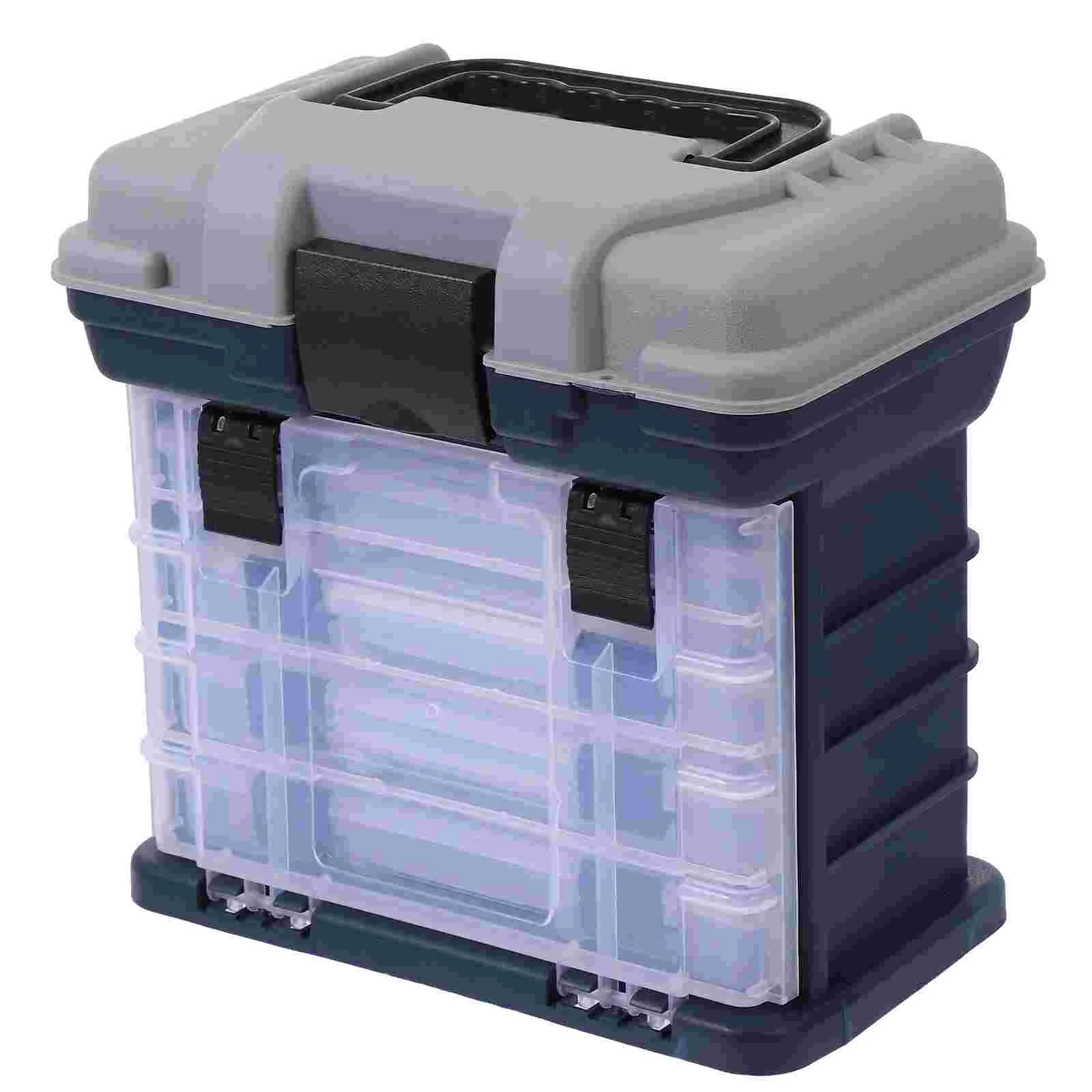 1Pc Practical Fishing Tackle Box Sealing Fishing Box Fishing Accessory Container
1Pc Practical Fishing Tackle Box Sealing Fishing Box Fishing Accessory Container