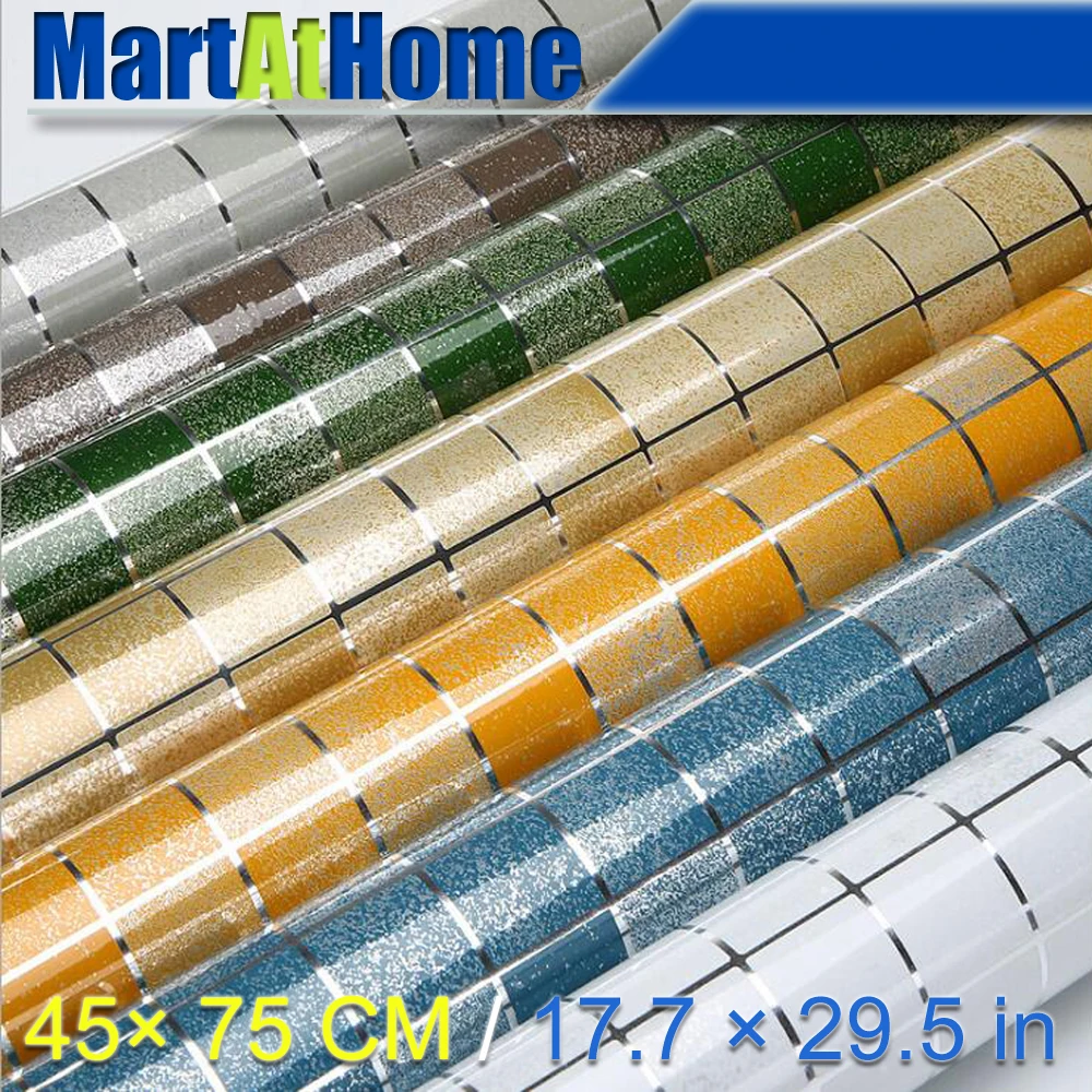 2PCS Mosaic Self-adhensive Anti-Oil Waterproof Wall Stickers Durable Heat-resistant for Home Decor Bathroom Kitchen Tiles
2PCS Mosaic Self-adhensive Anti-Oil Waterproof Wall Stickers Durable Heat-resistant for Home Decor Bathroom Kitchen Tiles