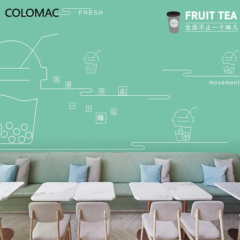 Colomac Custom Simple Hand-painted Fruit Restaurant Background Wallpaper Milk Tea Shop Tea Drinking Fresh Mural Dropshipping
Colomac Custom Simple Hand-painted Fruit Restaurant Background Wallpaper Milk Tea Shop Tea Drinking Fresh Mural Dropshipping