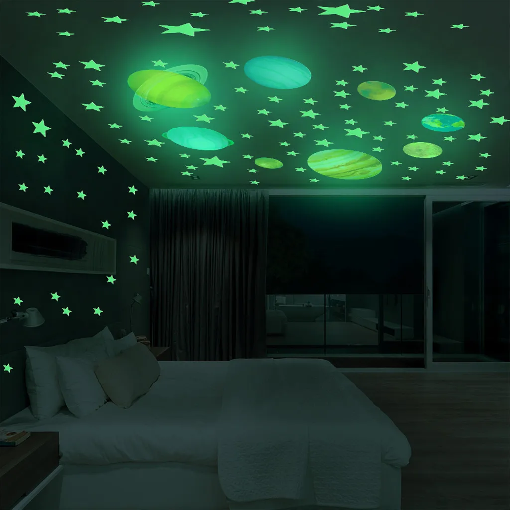 3D Star and Moon Energy Storage Fluorescent Glow In the dark Luminous on Wall Stickers for Kids Room living room Decal
3D Star and Moon Energy Storage Fluorescent Glow In the dark Luminous on Wall Stickers for Kids Room living room Decal