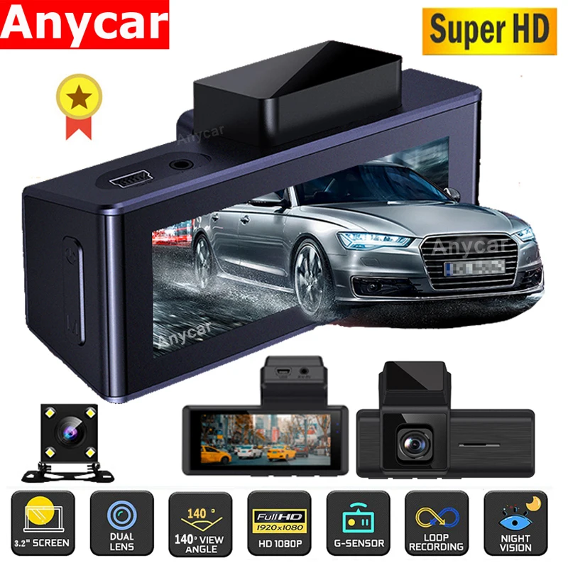 FHD Dash Cam Car DVR IPS Color Screen Video Recorder Hidden Camera Dash Camera 1080P Night Vision Parking Monitoring G-sensor
FHD Dash Cam Car DVR IPS Color Screen Video Recorder Hidden Camera Dash Camera 1080P Night Vision Parking Monitoring G-sensor