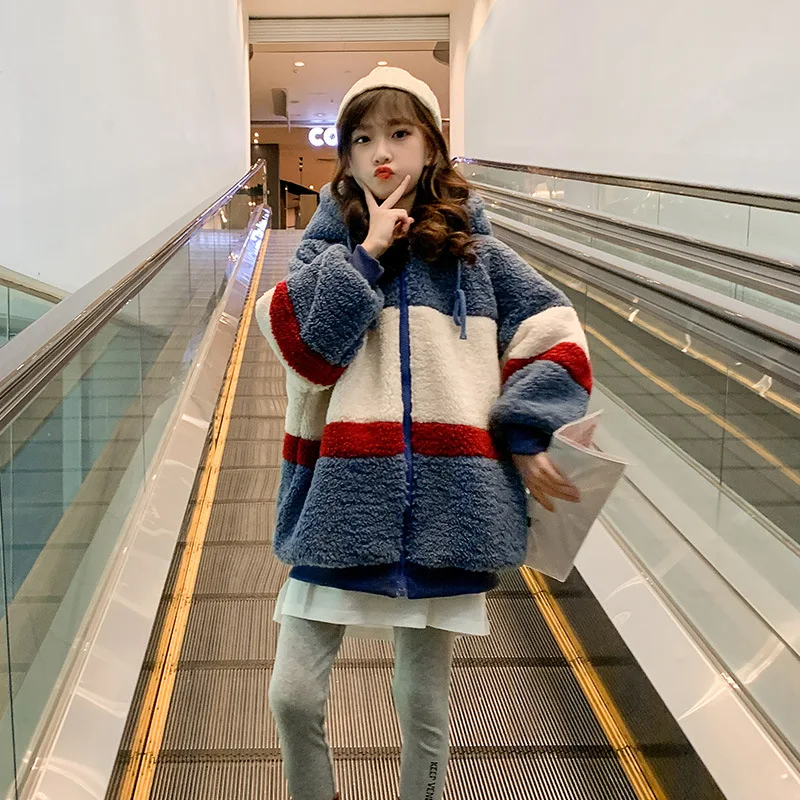 Elegant Children Coat Girls Kids Autumn Winter Overcoat Thicken Jackets Plus Velvet Costumes Outwear Tops Clothes High Quality
Elegant Children Coat Girls Kids Autumn Winter Overcoat Thicken Jackets Plus Velvet Costumes Outwear Tops Clothes High Quality