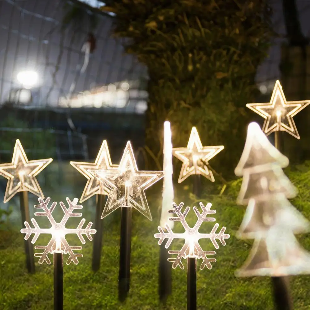 5Pcs/Lot Outdoor LED Star Snowflake Tree Lights Waterproof String Fairy Light For Home Garden Street Christmas Decoration
5Pcs/Lot Outdoor LED Star Snowflake Tree Lights Waterproof String Fairy Light For Home Garden Street Christmas Decoration