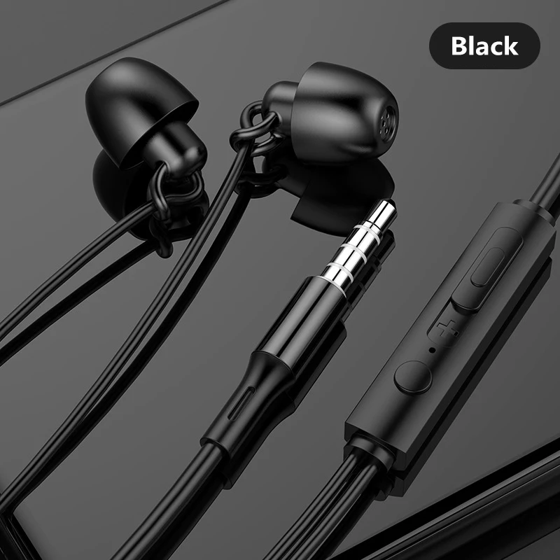 Universal In-ear Sleep Lightweight In-ear Earphones Silicone Soundproof And Noise-Proof Earphone Built-in Microphone Earphone
Universal In-ear Sleep Lightweight In-ear Earphones Silicone Soundproof And Noise-Proof Earphone Built-in Microphone Earphone