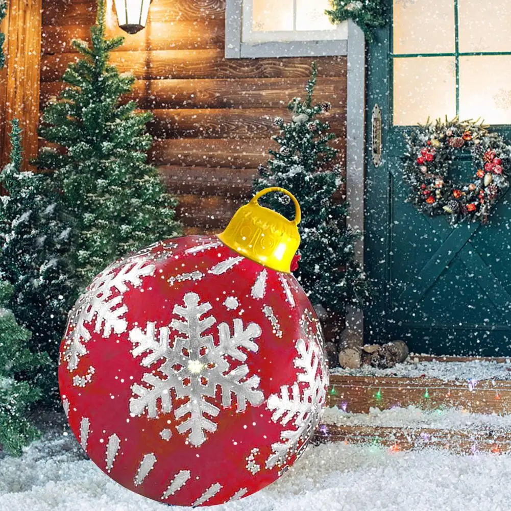 Newest 60cm Christmas Atmosphere Iatable Ball Toys Giant Christmas Tree Decorations Outdoor Decorations Gift
Newest 60cm Christmas Atmosphere Iatable Ball Toys Giant Christmas Tree Decorations Outdoor Decorations Gift
