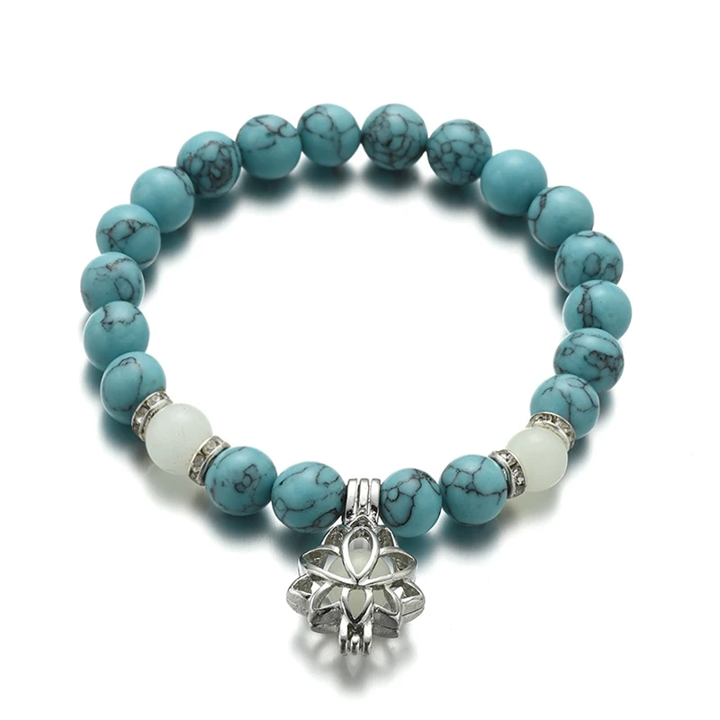 Lotus Charm Beads Bracelet Luminous Glow In The Dark Bracelet For Men Women Natural Stone Yoga Healing Bracelet Prayer Buddhism
Lotus Charm Beads Bracelet Luminous Glow In The Dark Bracelet For Men Women Natural Stone Yoga Healing Bracelet Prayer Buddhism