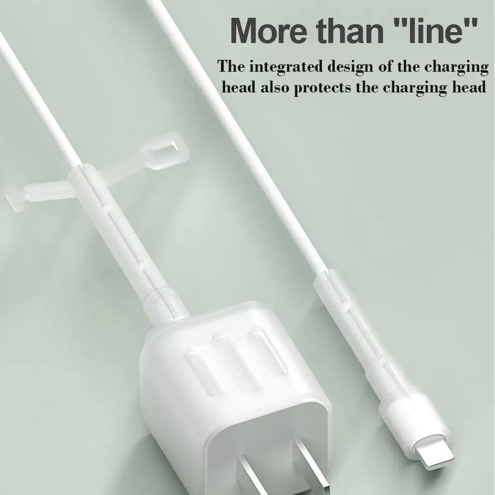 Cable Protector Data Cable Silicone Protective Sleeve Charging Cable Winder Suitable For Charging Cable Protective Sleeve A1U6
Cable Protector Data Cable Silicone Protective Sleeve Charging Cable Winder Suitable For Charging Cable Protective Sleeve A1U6