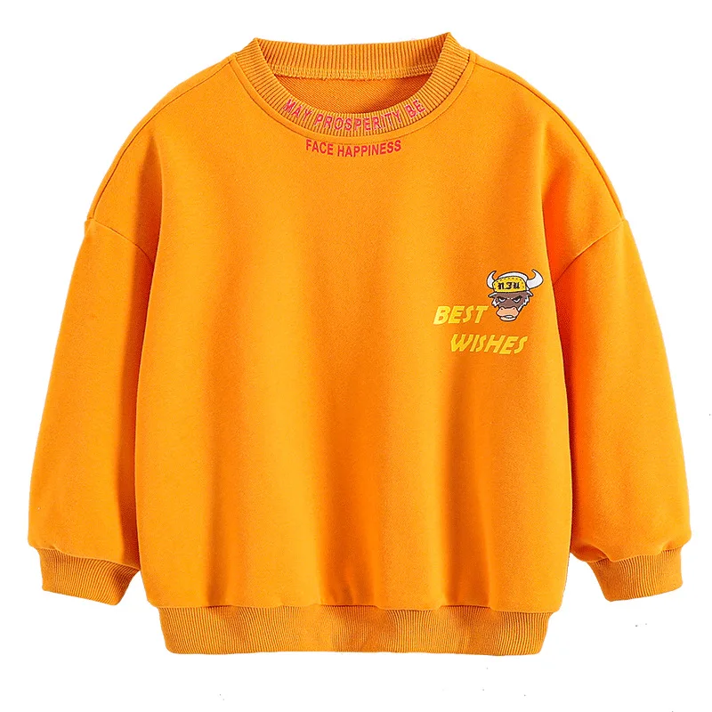2021 Solid Spring Autumn Boys Sweatshirts KidsOutwear Teenager Tops Children Clothing Cotton Pullover Home School High Quality
2021 Solid Spring Autumn Boys Sweatshirts KidsOutwear Teenager Tops Children Clothing Cotton Pullover Home School High Quality