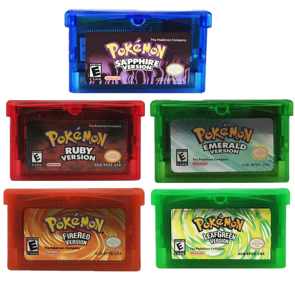 Video Game for 16 Bit Cartridge Pokemon Game Console Card Series Blue Green Silver Crystal Yellow Red Golden Version
Video Game for 16 Bit Cartridge Pokemon Game Console Card Series Blue Green Silver Crystal Yellow Red Golden Version