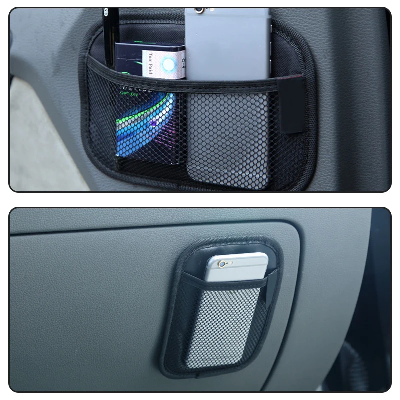 Car Storage Bag Sticky Storage Sundries Mobile Phone Net Pocket Bag Pocket Multi-use Car Seat Back Organizer
Car Storage Bag Sticky Storage Sundries Mobile Phone Net Pocket Bag Pocket Multi-use Car Seat Back Organizer