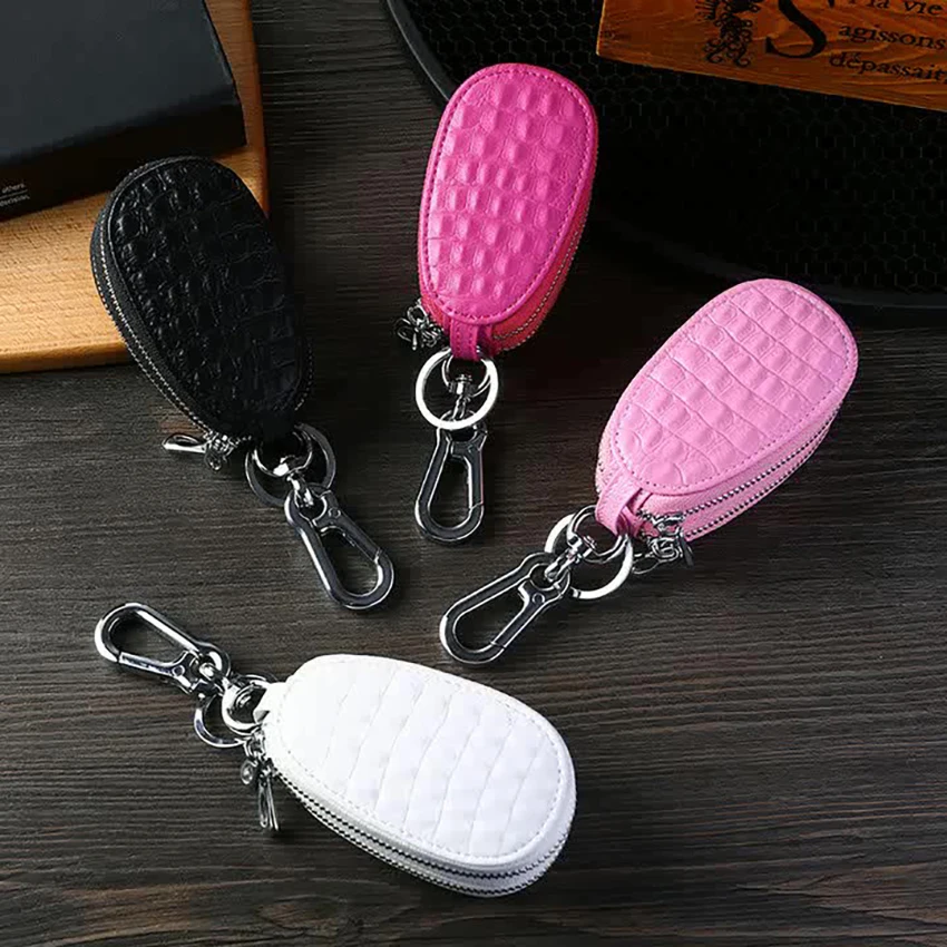 New 4 Colour Crocodile Car Key Bag Men Women Genuine Cow Leather Organizer Multifunctional Housekeeper Double Zipper Key Case
New 4 Colour Crocodile Car Key Bag Men Women Genuine Cow Leather Organizer Multifunctional Housekeeper Double Zipper Key Case