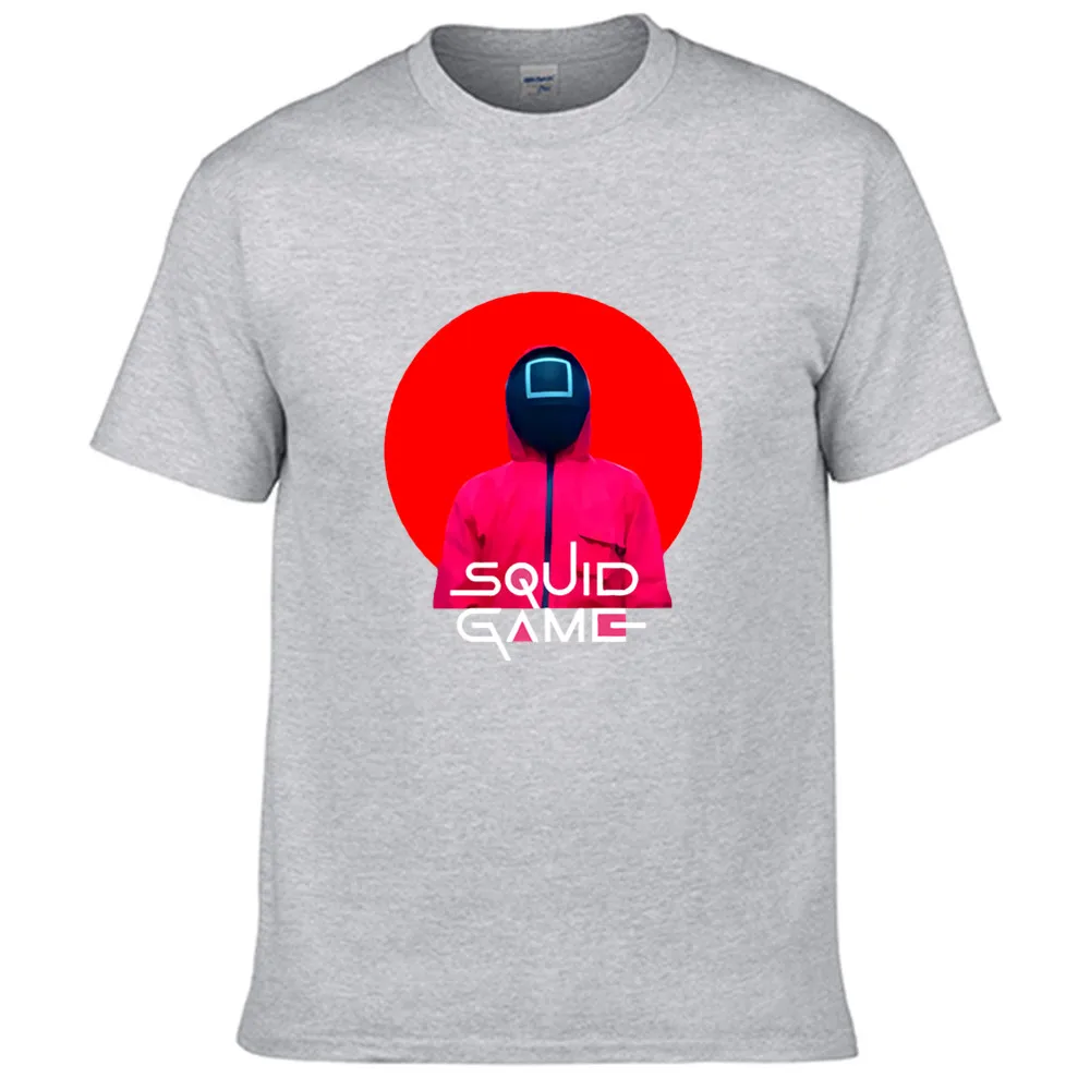 2021 Classic Squid Game T Shirt For Men Limitied Edition Unisex Brand T-shirt Cotton Amazing Short Sleeve Tops
2021 Classic Squid Game T Shirt For Men Limitied Edition Unisex Brand T-shirt Cotton Amazing Short Sleeve Tops