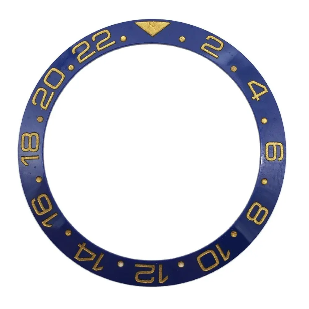 38 mm bezel ceramic bezel plug-in GMT bezel blue gold oil 40 mm watch case watch accessories inner diameter 30.8 mm
38 mm bezel ceramic bezel plug-in GMT bezel blue gold oil 40 mm watch case watch accessories inner diameter 30.8 mm