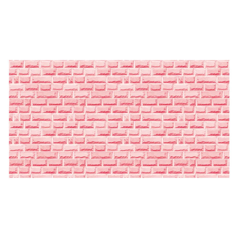Clear the inventory pink Brick grain 3d wallpaper waterproof self-adhesive PVC wall paper for home decoration
Clear the inventory pink Brick grain 3d wallpaper waterproof self-adhesive PVC wall paper for home decoration