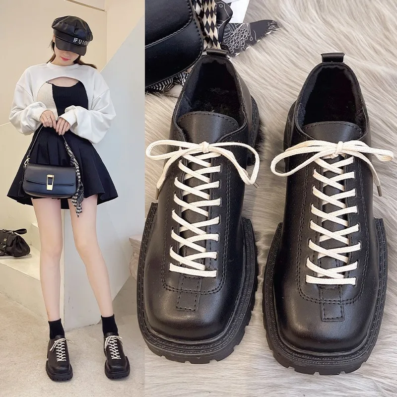 Small Leather Shoes Children Joker Students Korean Version 2021 New Tide Ins Harajuku Style Platform Shoe
Small Leather Shoes Children Joker Students Korean Version 2021 New Tide Ins Harajuku Style Platform Shoe