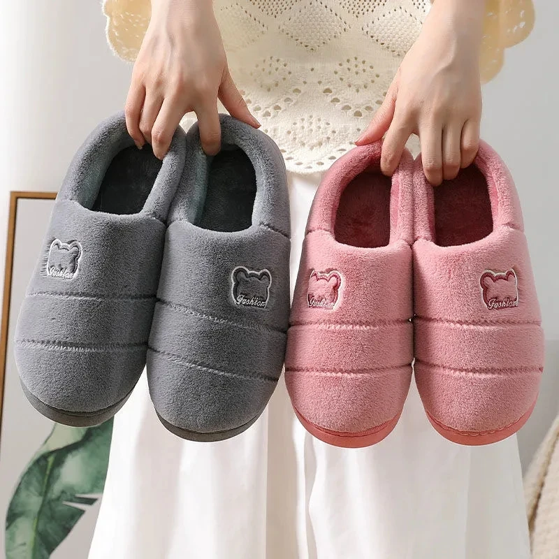 Women Winter slippers keep warm home shoes for woman Short plush fluffy Cartoon slippers Indoor non-slip fluffy slippers
Women Winter slippers keep warm home shoes for woman Short plush fluffy Cartoon slippers Indoor non-slip fluffy slippers