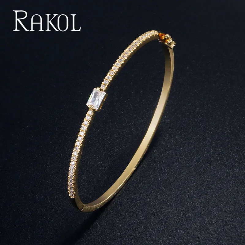 RAKOL New Arrivals Elegant Square Zirconia Classic Bracelet for Women Wedding Anniversary Gift Dress Accessories Jewelry RK213B
RAKOL New Arrivals Elegant Square Zirconia Classic Bracelet for Women Wedding Anniversary Gift Dress Accessories Jewelry RK213B