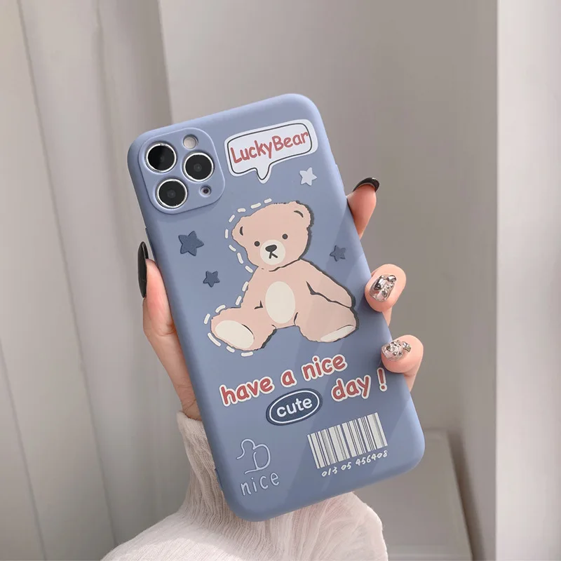 2021 Lavender Gray Cartoon Puppet Bear Case For iPhone 12 12Min 12ProMax 11 11Pro 11ProMAX SE2020 7 8 7Plus 8Plus X XS XR XSMAX
2021 Lavender Gray Cartoon Puppet Bear Case For iPhone 12 12Min 12ProMax 11 11Pro 11ProMAX SE2020 7 8 7Plus 8Plus X XS XR XSMAX
