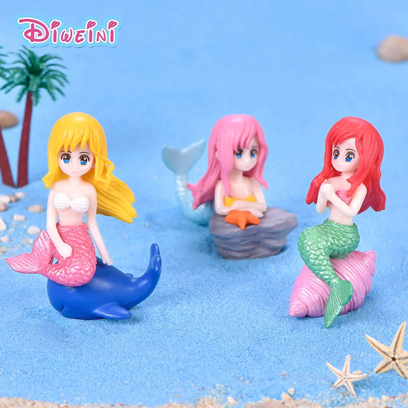 New Mermaid Princess Fish Girl Model Action Figure Cartoon Figurine Birthday Cake Decoration Kitchen Toy DollHouse Gift For Kids
New Mermaid Princess Fish Girl Model Action Figure Cartoon Figurine Birthday Cake Decoration Kitchen Toy DollHouse Gift For Kids
