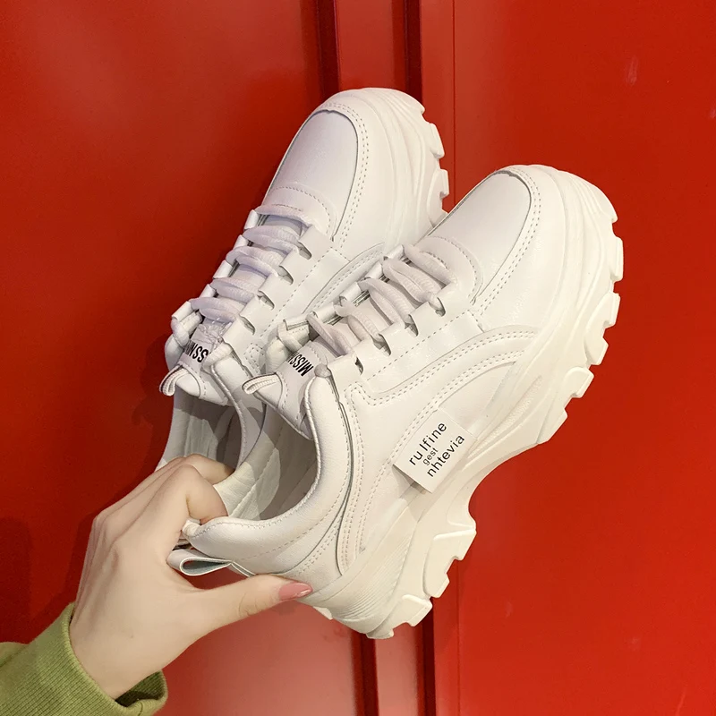 2020 New Stylish Woman Vulcanize Shoes High Heel Clunky Sneakers Women Height Platform Breathable Casual Walking Girls Dad Shoes
2020 New Stylish Woman Vulcanize Shoes High Heel Clunky Sneakers Women Height Platform Breathable Casual Walking Girls Dad Shoes