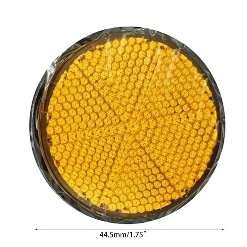 10 Pack Self Adhesive Stick-on/Screw Reflectors Safety Reflective Post Reflectors,for Caravan/Trailer/Boat/Motorcycle Fence Gate
10 Pack Self Adhesive Stick-on/Screw Reflectors Safety Reflective Post Reflectors,for Caravan/Trailer/Boat/Motorcycle Fence Gate