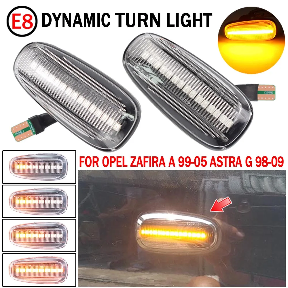 For Opel Zafira A 1999-2005 Astra G 1998-2009 LED Dynamic Car Blinker Side Marker Turn Signal Lights Lamp Accessories
For Opel Zafira A 1999-2005 Astra G 1998-2009 LED Dynamic Car Blinker Side Marker Turn Signal Lights Lamp Accessories