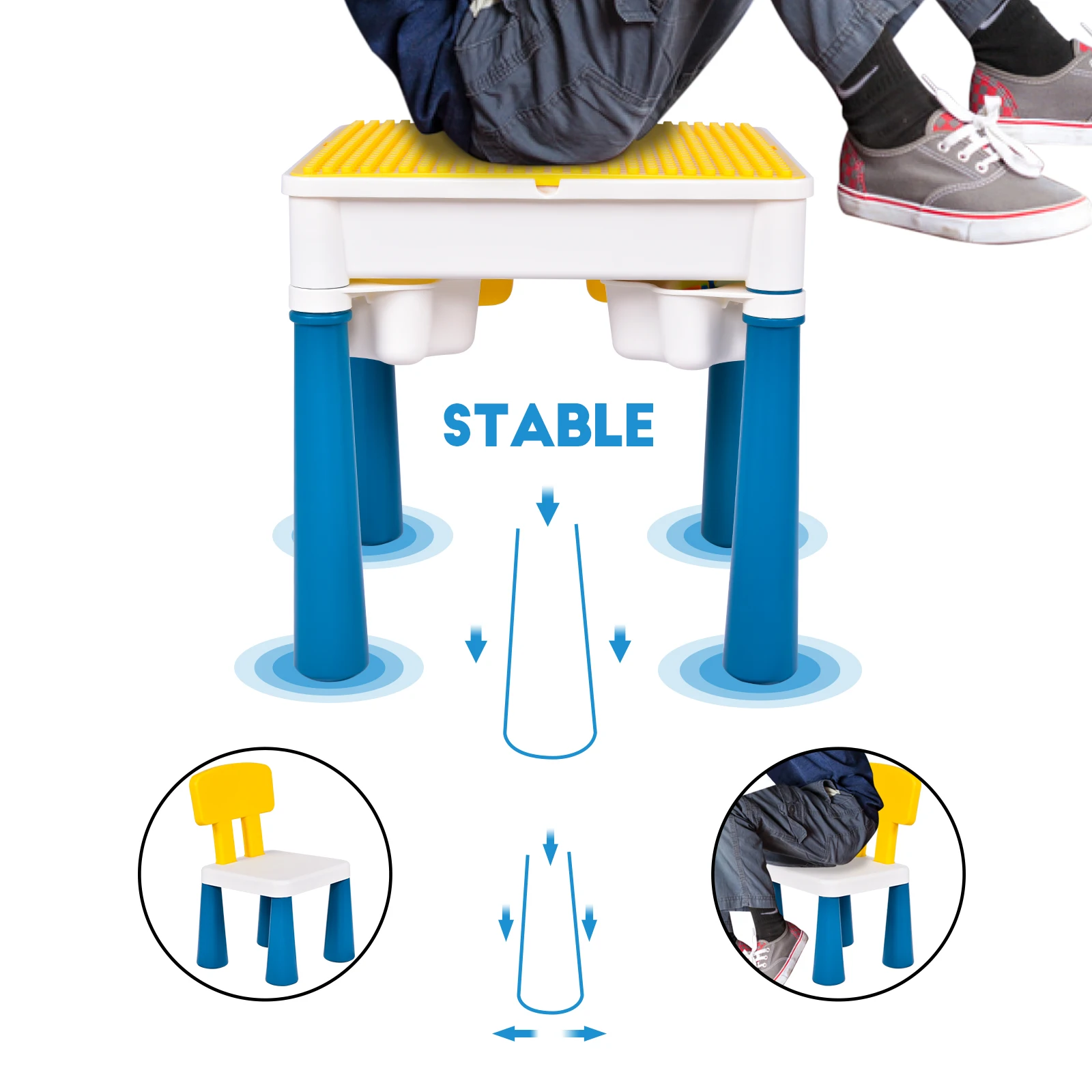 Multi-Activity Table With Chairs Kids Activity Table Chair Big Size Building Blocks Outdoor Toys For Children Tables Gift
Multi-Activity Table With Chairs Kids Activity Table Chair Big Size Building Blocks Outdoor Toys For Children Tables Gift
