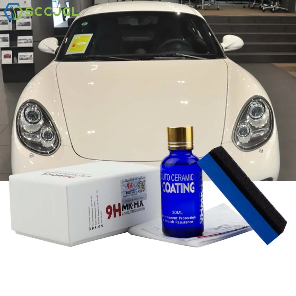 30ml 10H Anti-Scratch Auto Ceramic Glass Coat Liquid Hydrophobic Paint Care Polish Super Detailing Coating For Car Styling
30ml 10H Anti-Scratch Auto Ceramic Glass Coat Liquid Hydrophobic Paint Care Polish Super Detailing Coating For Car Styling
