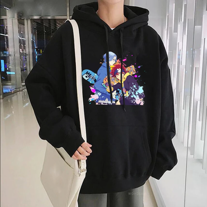 2021 Hot Anime SK8 The Infinity Langa/Reki Skateboard Boys Hoodies Unisex Harajuku Cartoon Print Streetwear Oversized Sweatshirt
2021 Hot Anime SK8 The Infinity Langa/Reki Skateboard Boys Hoodies Unisex Harajuku Cartoon Print Streetwear Oversized Sweatshirt